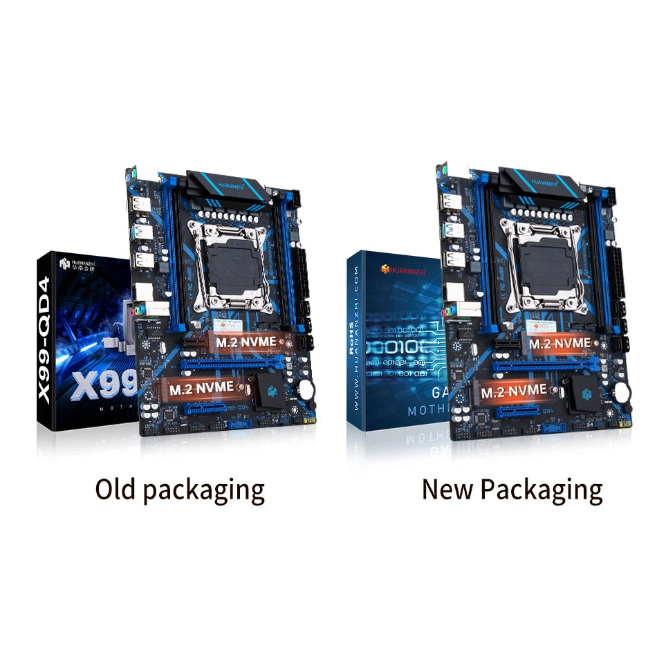 HUANANZHI X99 QD4 Motherboard Combo