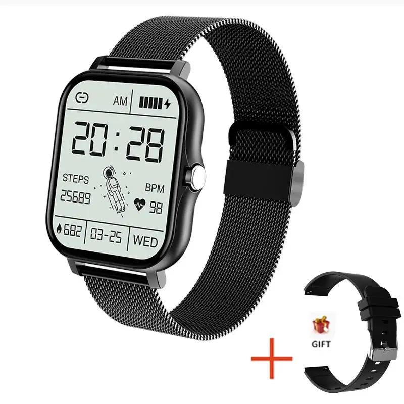 For Xiaomi Samsung Android Phone 1.69" Color Screen Full Touch Custom Dial Lady Watch Bluetooth Call 2023 Women Smart Watch Men - RY MARKET PLACE