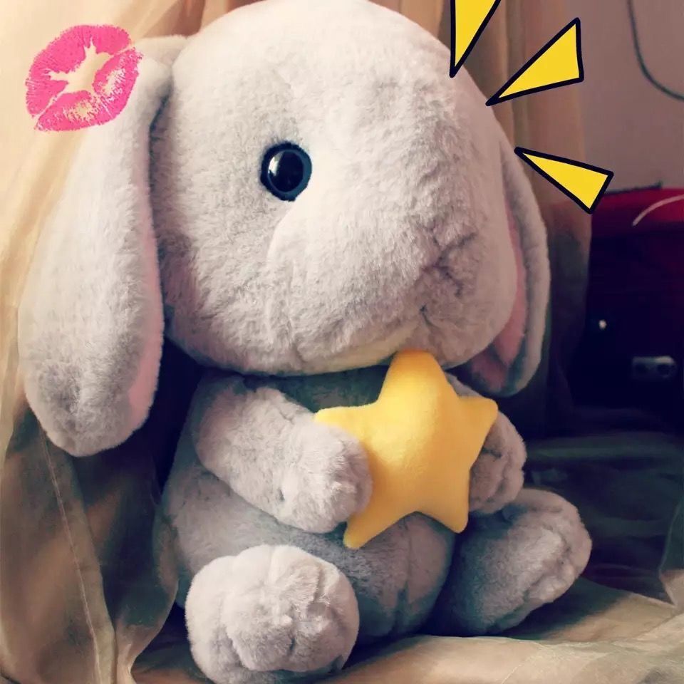 43-65 Cute Stuffed Rabbit Plush Toy Soft Toys cushion Bunny Kid Pillow Doll Birthday Gifts for Children Baby Accompany Sleep Toy - RY MARKET PLACE