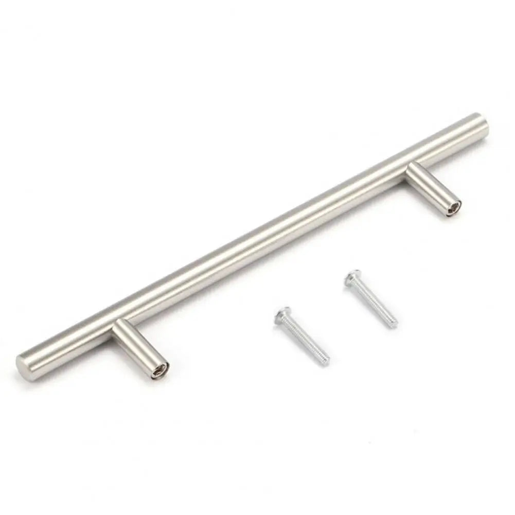 Door Handle Kitchen Drawer Pulls Modern Cabinet Handles Sleek Furniture Hardware for Cupboards Doors Set of 10 Polished Pulls