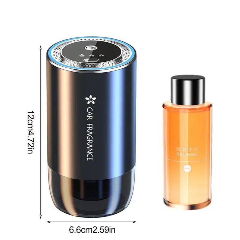 Portable USB Rechargeable Aroma Car Cup Holder Diffuser New Perfume Air Freshener Fragrance Oil Scent Machine Flavoring For Car