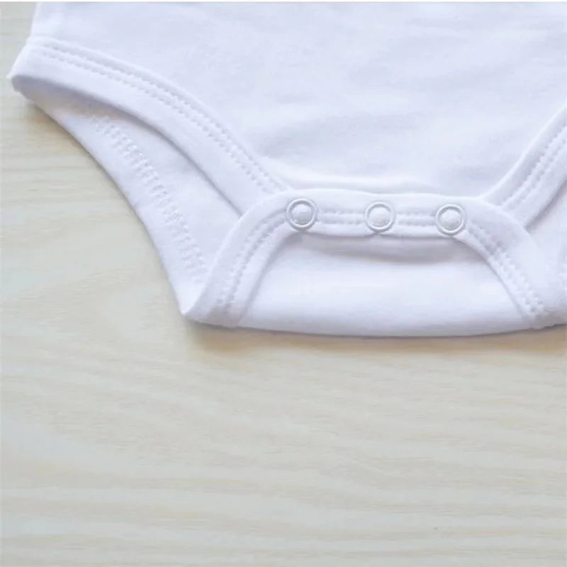 Baby Clothes Bodysuit for Newborn Infant Jumpsuit Boys Girls Letter Print Short Sleeves Romper Toddler Onesies 0 to 12 Months