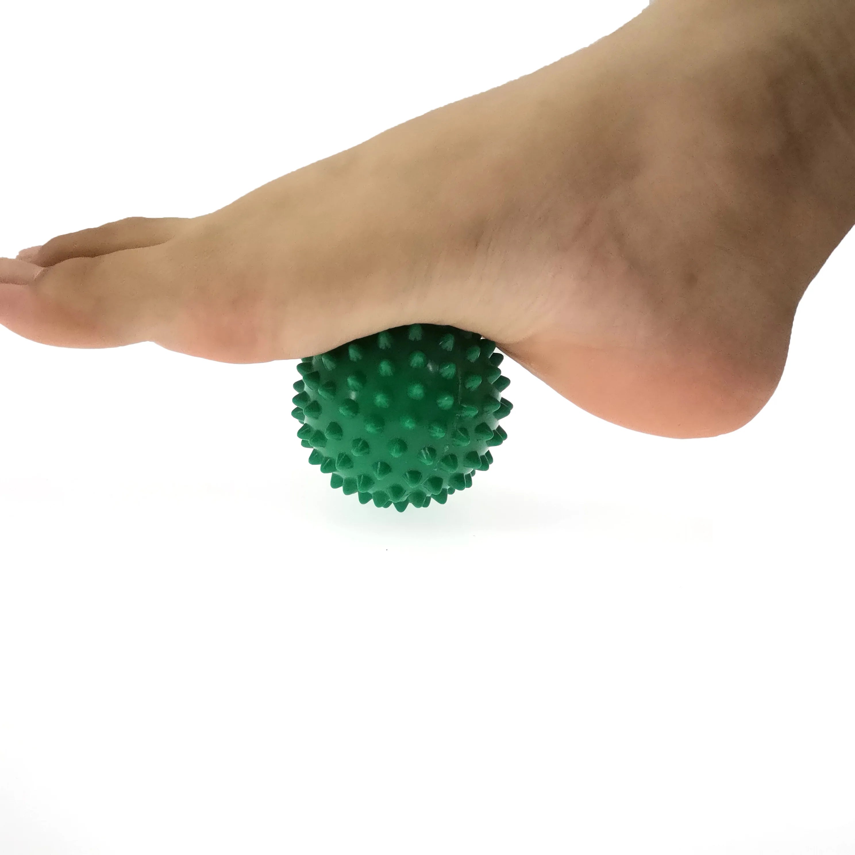 Durable PVC Spiky Massage Ball Trigger Point Sport Fitness Hand Foot Pain Relief Plantar Fasciitis Reliever Hedgehog 7cm Balls