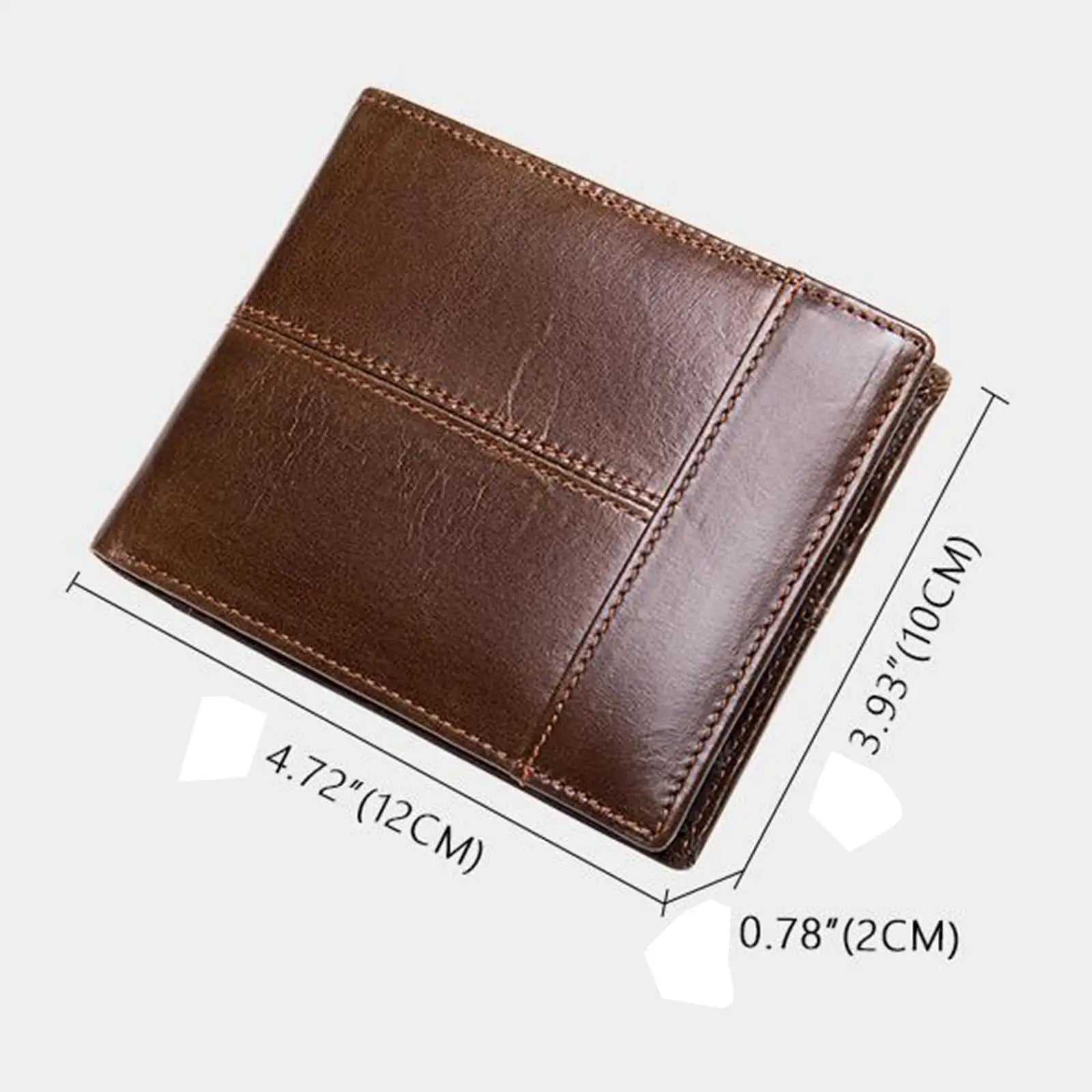 Mens Wallet Minimalist Casual Classic Credit Card Holder Father's Day Gift from Son for Husband Boyfriend Father Gift Street