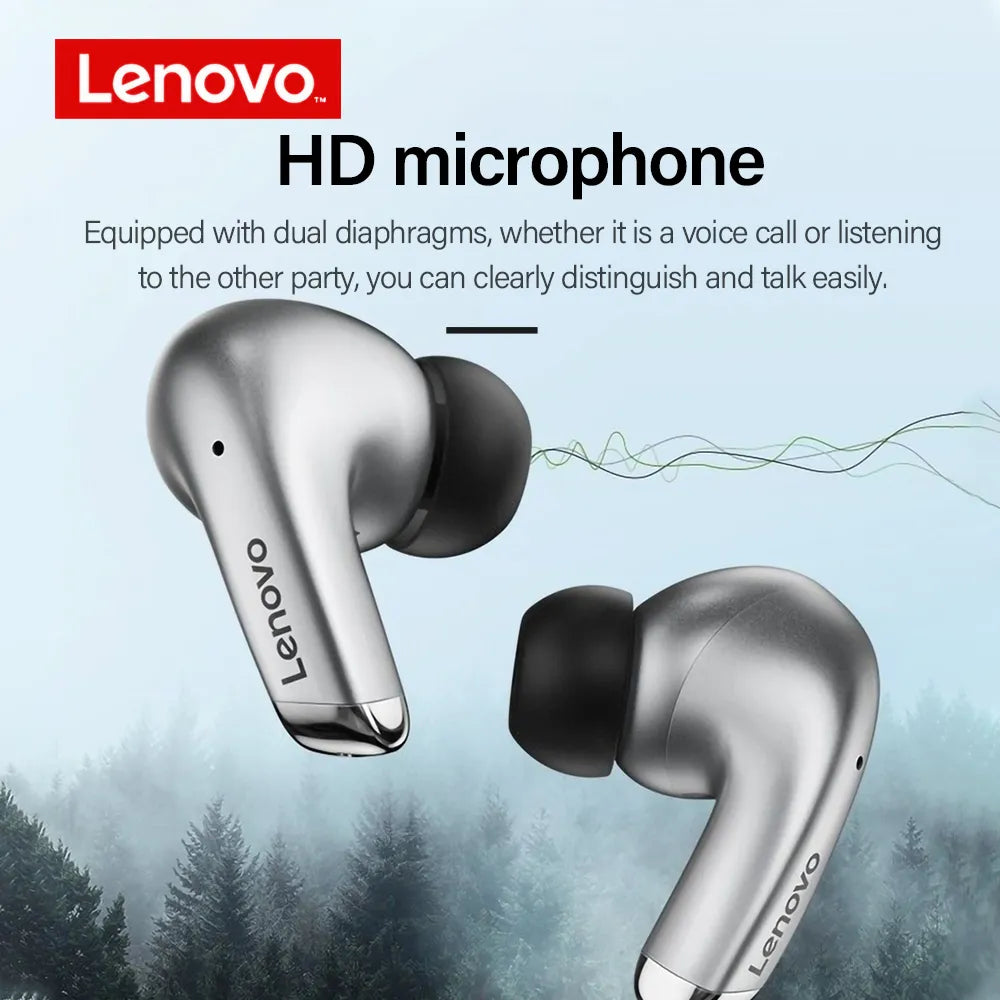 Lenovo LP5 TWS Bluetooth Earphone 9D Stereo HiFi Sports Waterproof Wireless Earbuds for iPhone 13 Xiaomi Bluetooth Headphones