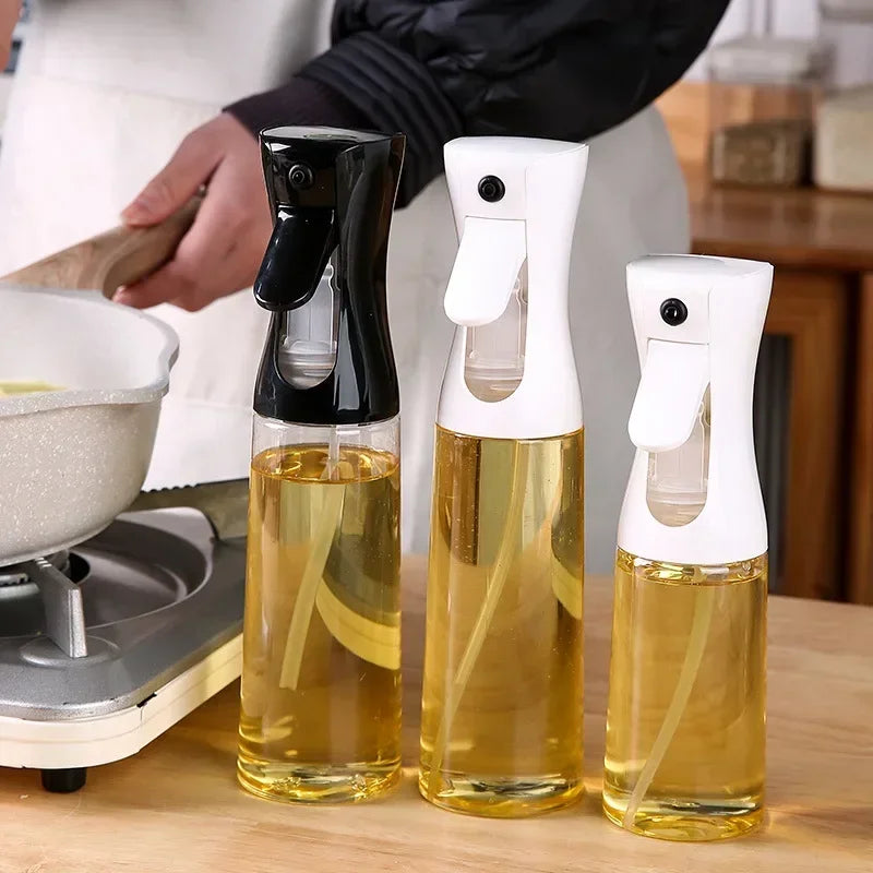 200/300/500ml Olive Oil Spray Bottle Creative Dispenser for Salad BBQ Cooking Baking Air Fryer Spray Picnic Kitchen Gadgets