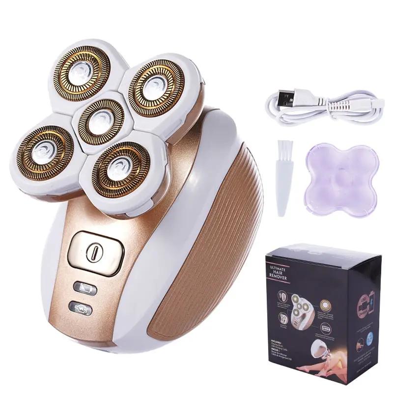 Painless Hair Removal Epilator Female Shaving Machine Women Razor Leg Body Electric Lip Shaver For Women Man Cheek Lady Shaver - RY MARKET PLACE