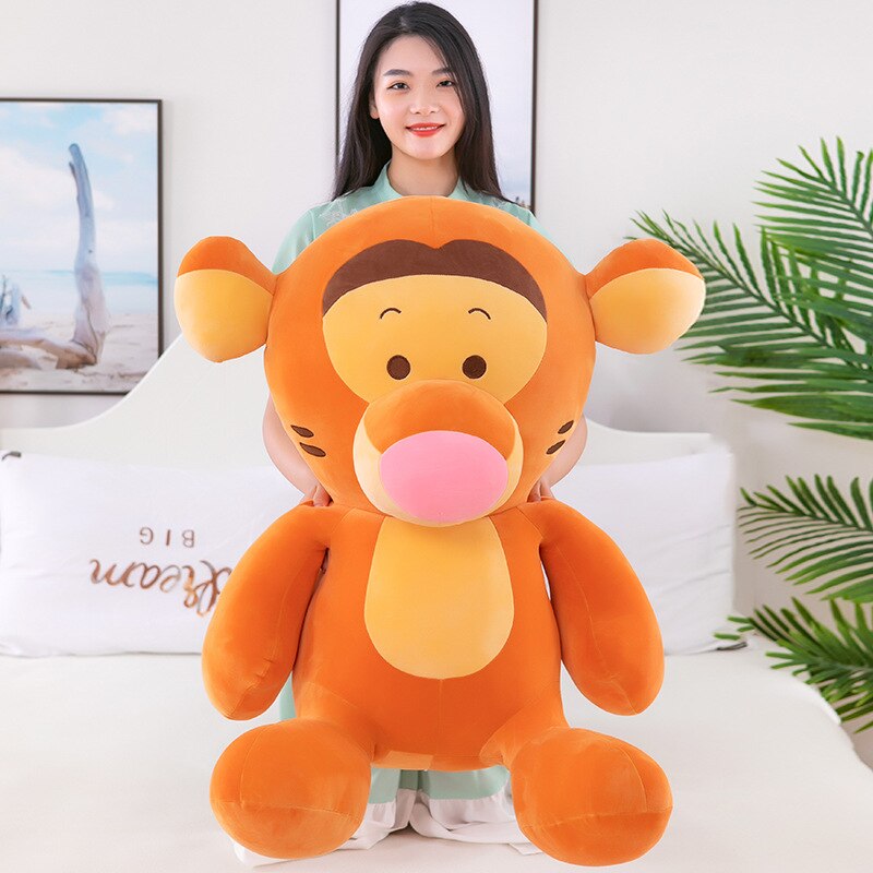 30-80cm Disney Winnie The Pooh Plush Cute Cartoon Stuffed Plushie Big Bear Doll Tigger Anime Plush Toys Children Kid for Gifts - RY MARKET PLACE