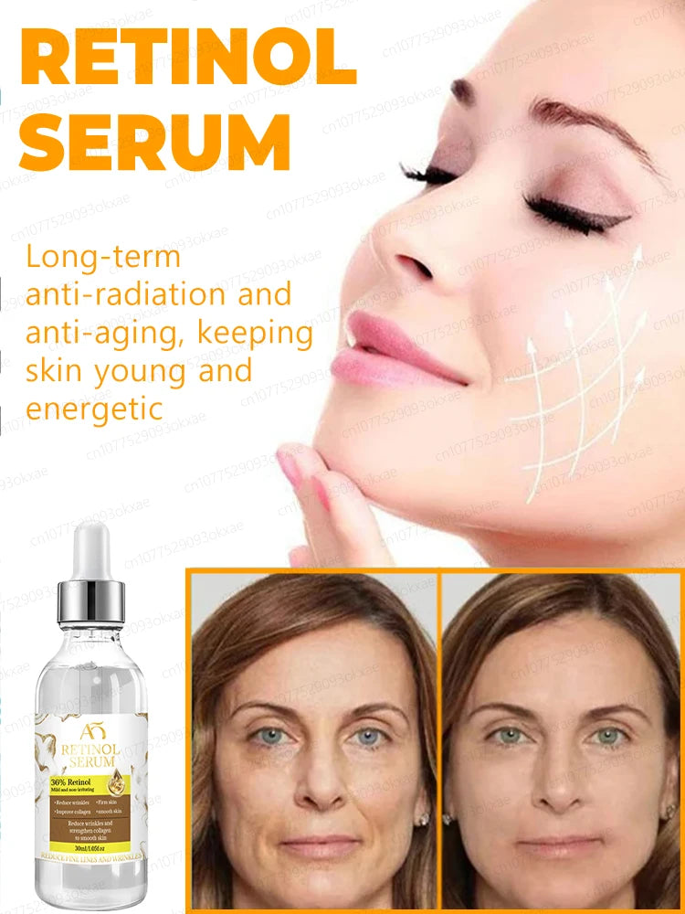 Instant Anti Wrinkle Serum Remove Wrinkle Retinol Lifting Firming Anti Aging Fade Fine Lines Whitening Skin Care Korea Cosmetic