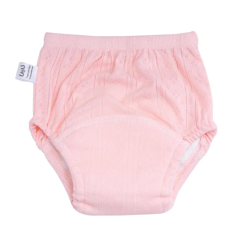 Newborn Training Pants Baby Shorts Solid Color Washable Underwear BABY Boy Girl Cloth Diapers Reusable Nappies Infant Panties