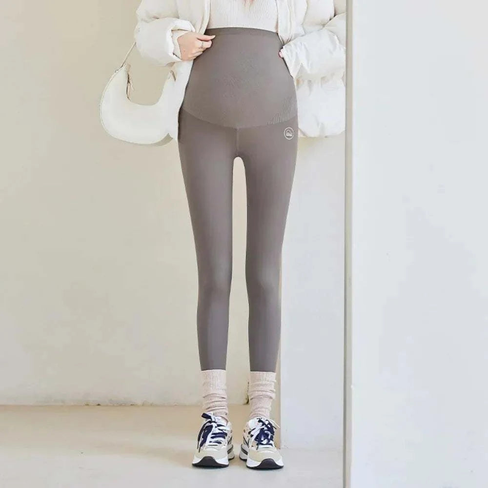 pregnant women Belly Support Knitted Leggins Body Shaper Trousers