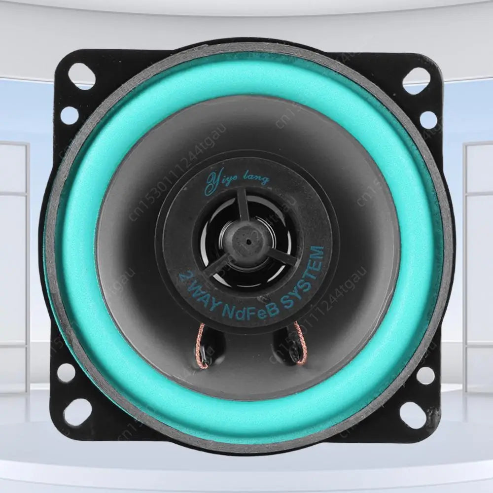 4/5/6 Inch HiFi Coaxial Subwoofer 100W/160W Car Audio Music Stereo 12V Full Range Speaker Sensitivity 92dB Car Subwoofer Stereo