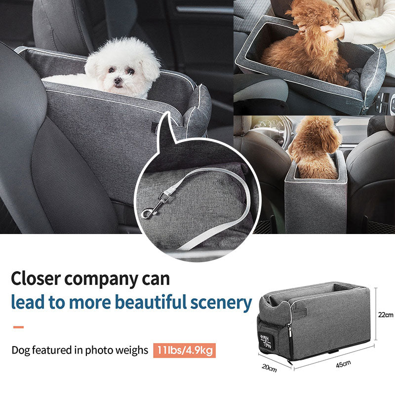 Portable Cat Dog Bed Travel Central Control Car Safety Pet Seat Transport Dog Carrier Protector For Small Dog Chihuahua Teddy - RY MARKET PLACE