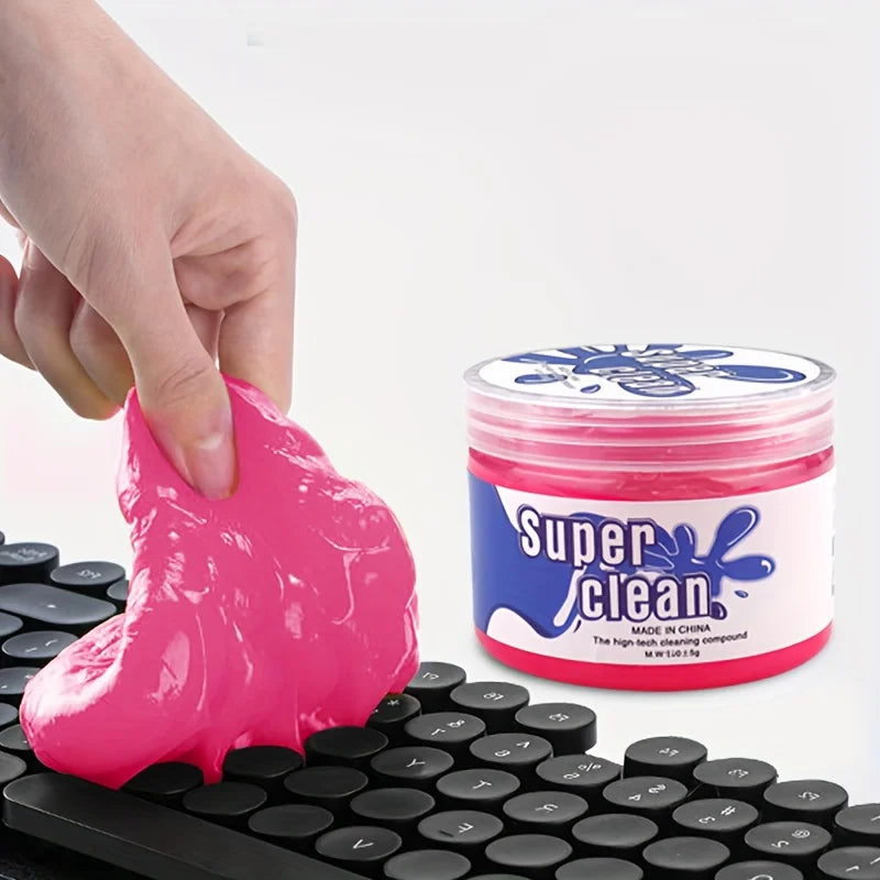 Multi-Purpose Cleaning Gel for Car, Keyboard, Vents, PC, Laptops, Cameras - Removes Dust, Dirt, and Debris with Ease