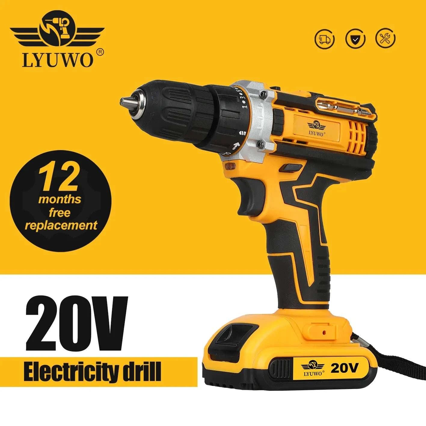 Rechargeable Electric Hand Drill