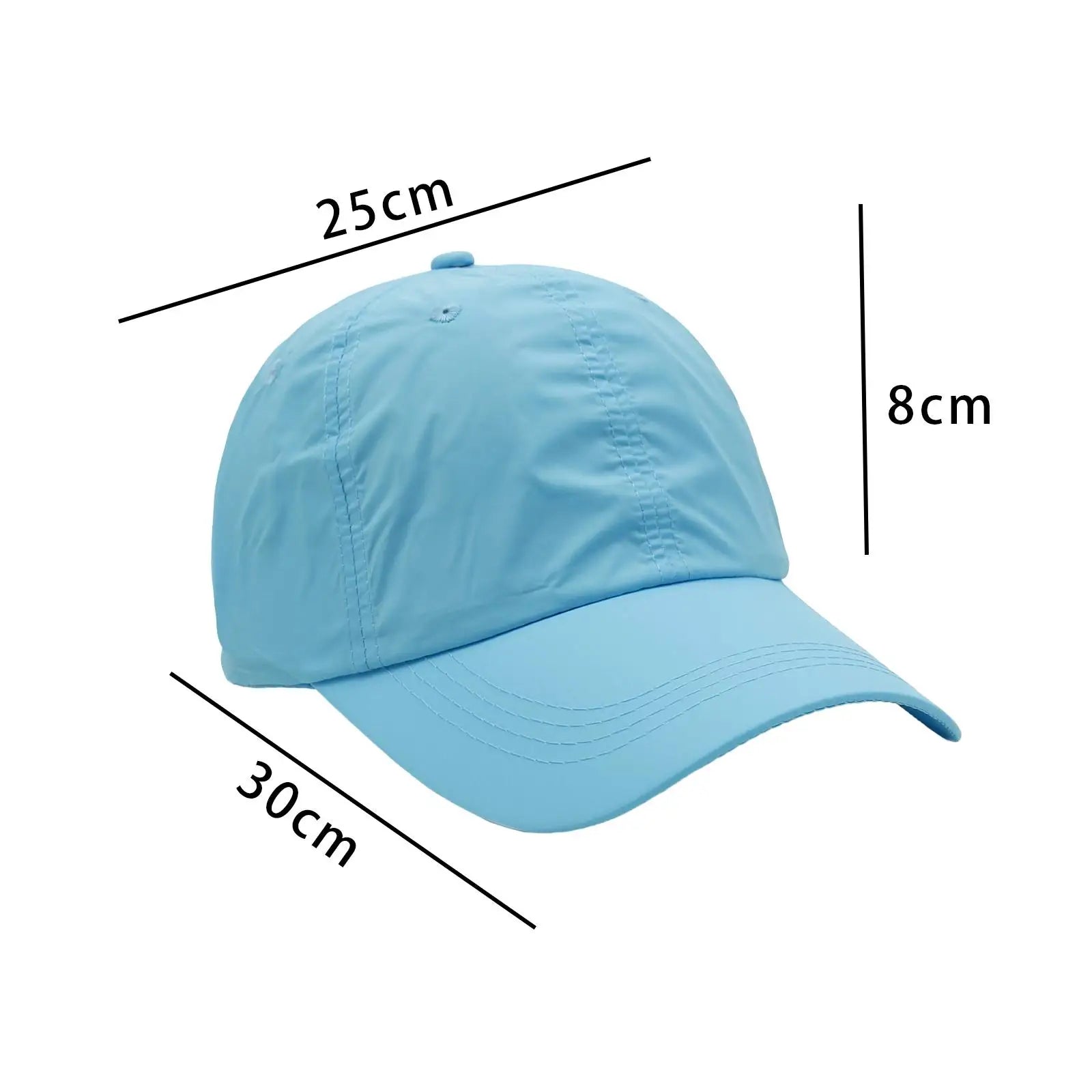 Baseball Cap Fashion Casual Lightweight Golf Cap Headwear Sun Visor Hat for Fishing Travel Hiking Outdoor Father's Day Gift