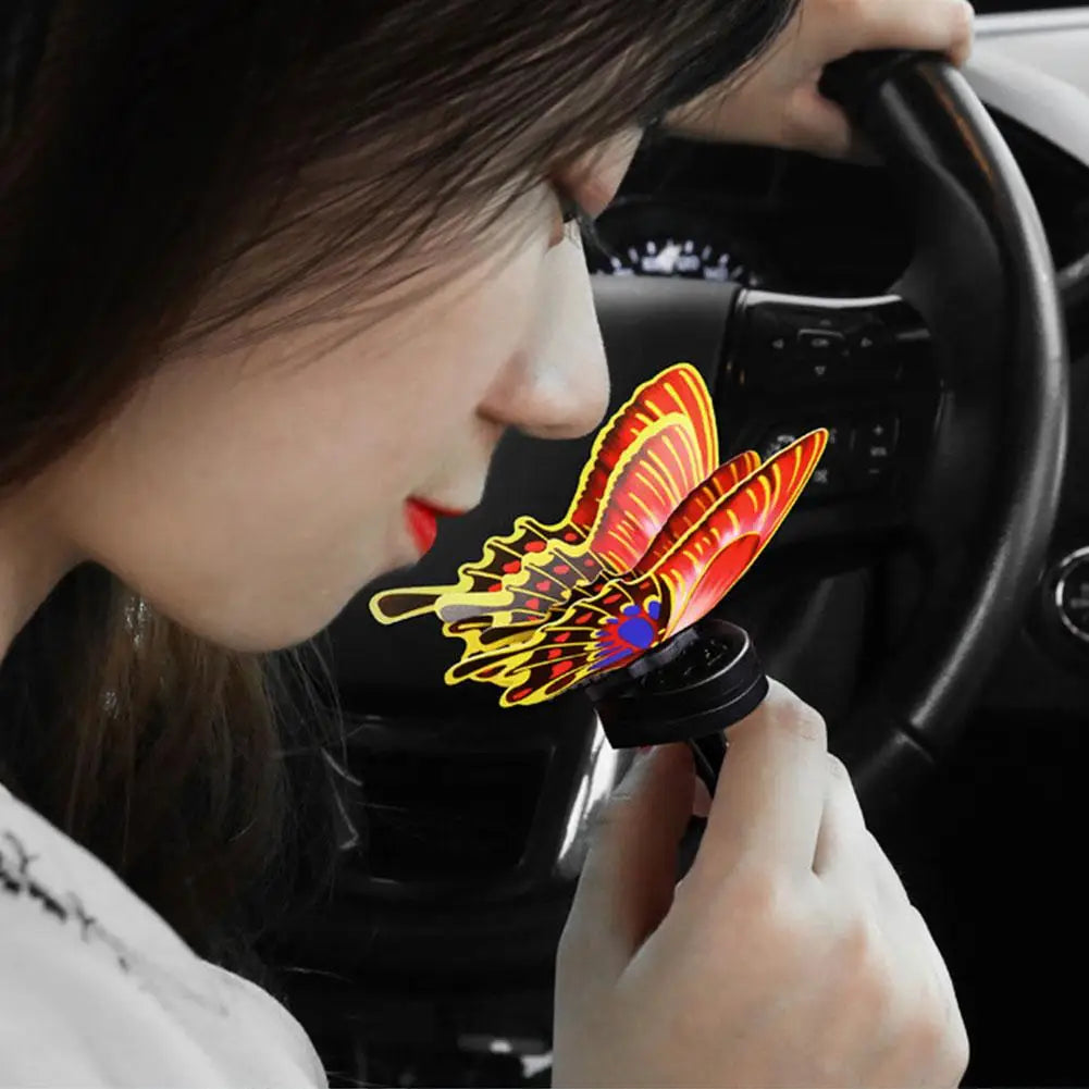 Air Freshener Butterfly Car Perfume Car-styling Natural Smell Air Conditioner Outlet Clip Fragrance Auto Accessories