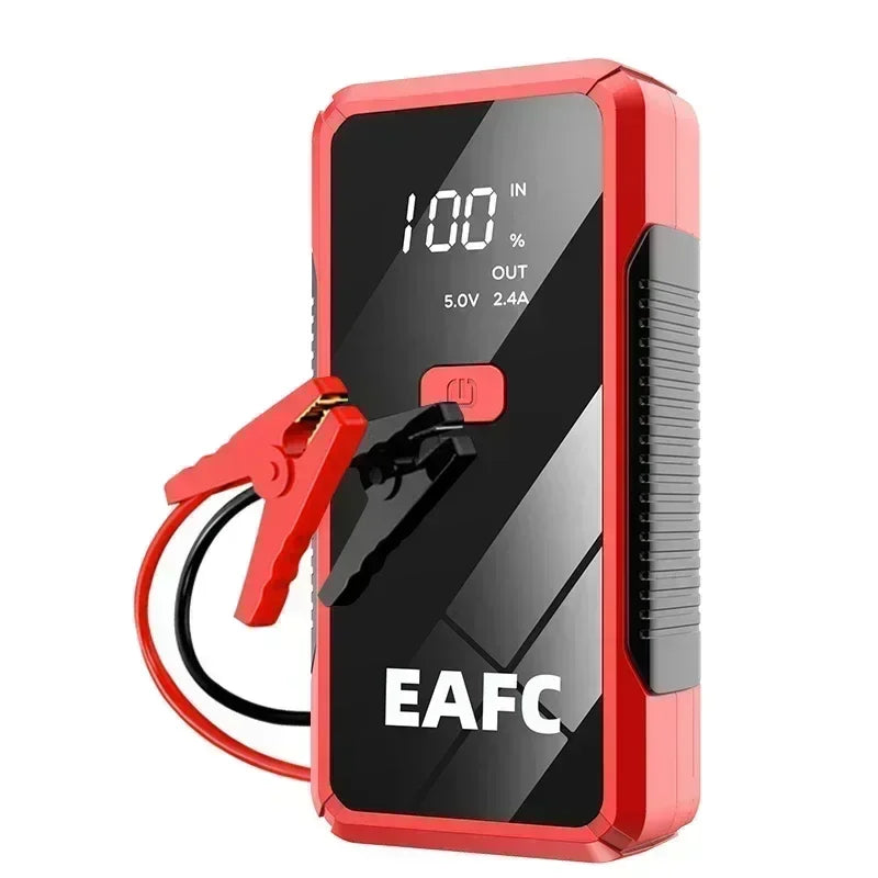 EAFC 12V  Car Jump Starter Power Bank Portable Car Battery Booster ChargerStarting Device Auto Emergency Start-up Lighting