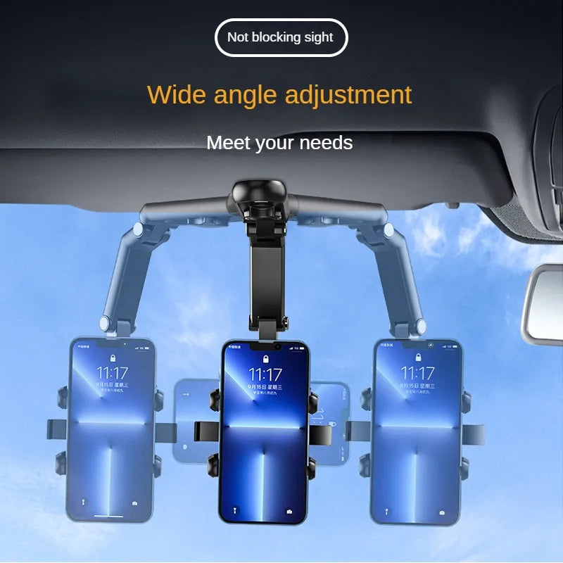 Multi Functional Mobile Phone Holder Sun Visor Rear Seat Camera Kitchen Table Mobile Phone Holder Car Accessories Vehicle Mount