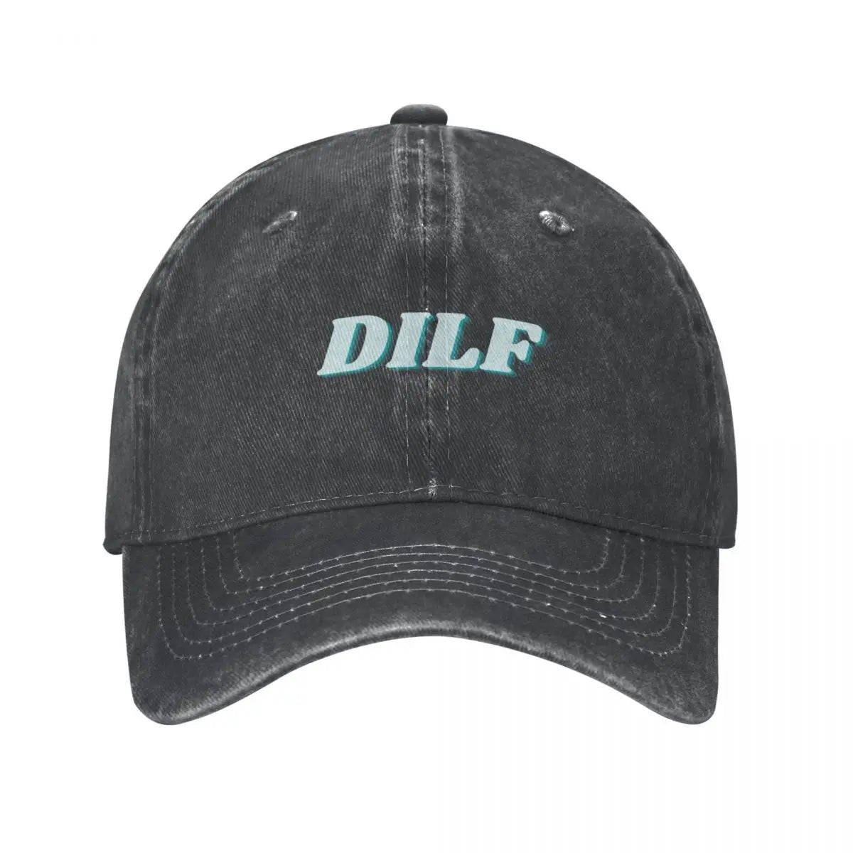 DILF Father's Day funny gift baby shower husband boyfriend Cowboy Hat western Hat Anime dad hat Christmas Men's Caps Women's