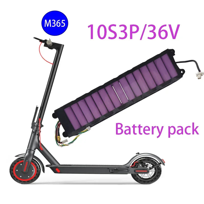 Li-ion Battery 36V 7.8Ah 60km Suitable For MiJia M365 Scooter Batterypack, Electric Scooter, Waterproof Bluetooth Communication