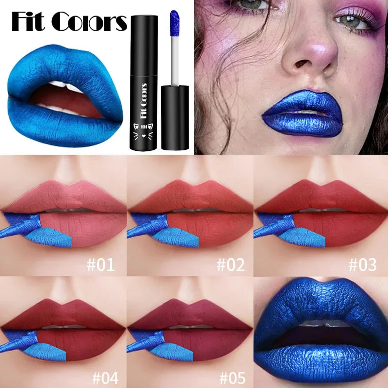 5 Colors Tear-Off Liquid Lipstick Matte Lip Tinting Peel-Off Lip Glaze Waterproof Lasting Makeup Tattoo Mask Lip Gloss Cosmetics
