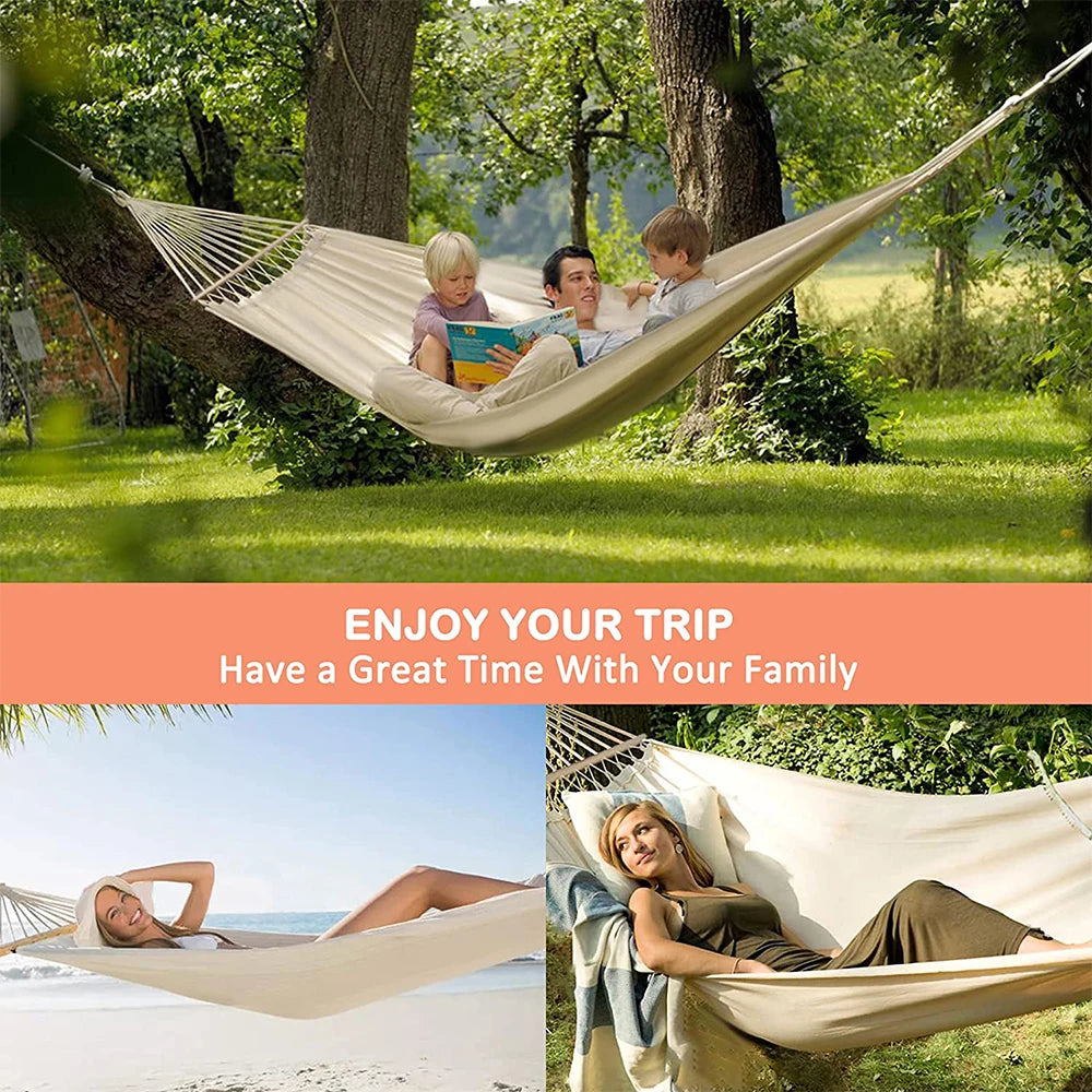 Hanging Tourist Touristic Hammocks Outdoors Double Garden Swings Struxture Beaches For Women's Cheap Camping Hammocks Leisure