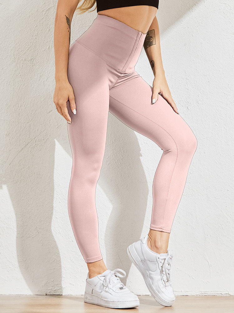 Damskie legginsy do fitnessu legginsy z wysokim stanem Push Up legginsy sportowe damskie Sexy Slim, czarny Legging Sportswear - RY MARKET PLACE