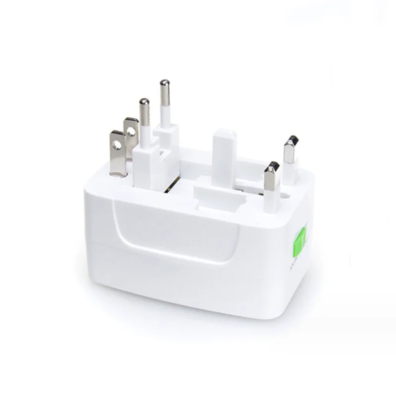 Multifunctional Universal Travel Adapter EU UK US AU AC Power Charger Adapter Outlet Converter Socket Plug Adaptor Connector