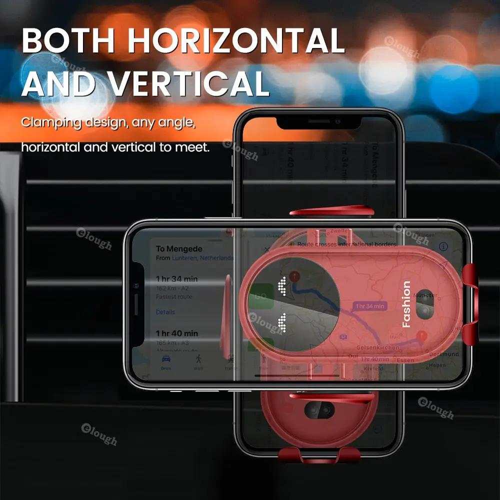 30W Car Phone Holder Car Wireless Charger For iPhone 13 12 Pro Max Samsung Xiaomi 12 Fast Charging Infrared Sensor Phone Holder - RY MARKET PLACE