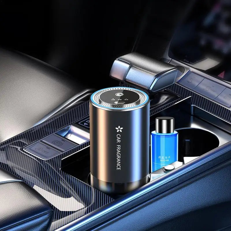 Portable USB Rechargeable Aroma Car Cup Holder Diffuser New Perfume Air Freshener Fragrance Oil Scent Machine Flavoring For Car