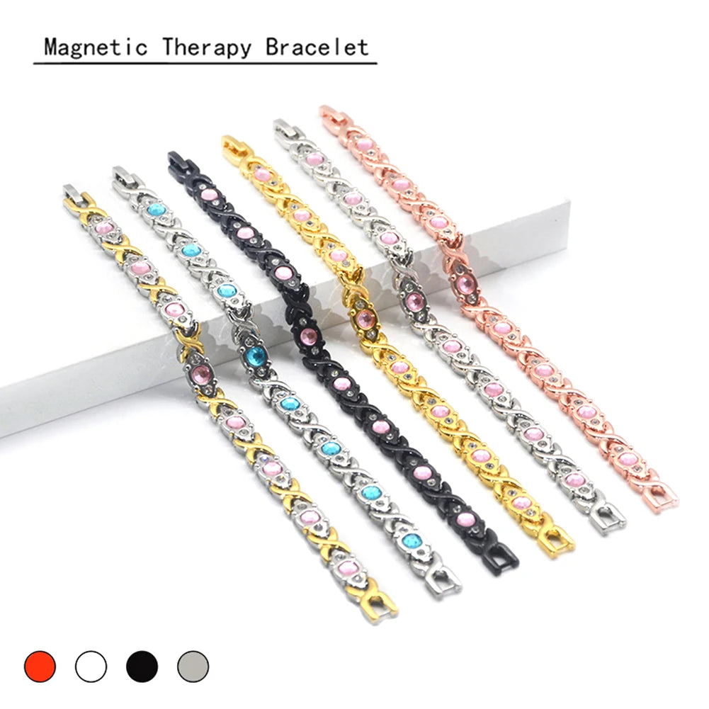 Magnetic Therapy Weight Loss Bracelets Trendy Energy Magnets Jewelry Lymph Detox Bracelet Healthcare Fashion Gifts