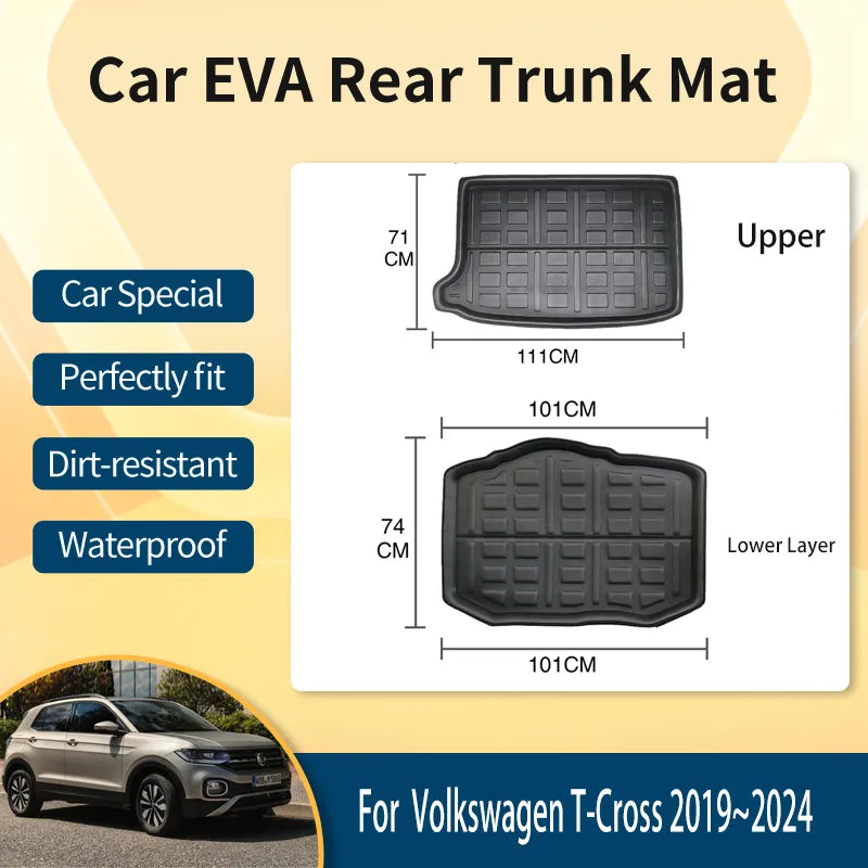 Car Rear Trunk Mats