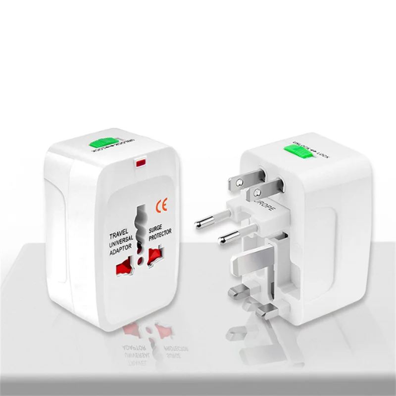 Multifunctional Universal Travel Adapter EU UK US AU AC Power Charger Adapter Outlet Converter Socket Plug Adaptor Connector