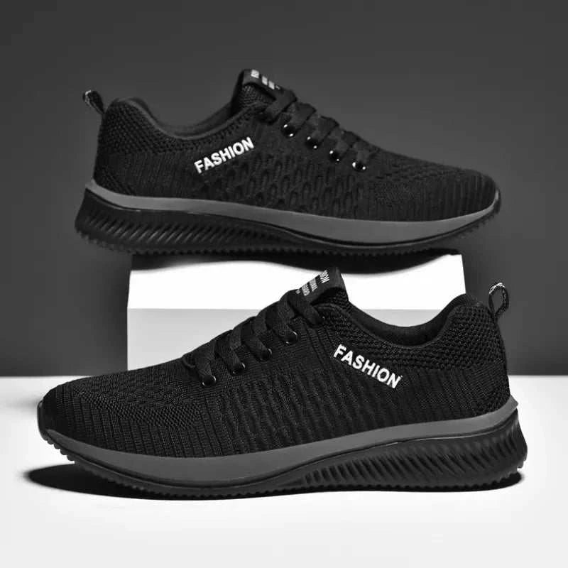 Fashion Men Sneakers Mesh Casual Shoes Lac-up Men Shoes Lightweight Vulcanize Shoes Walking Sneakers Man Running Gym Shoes