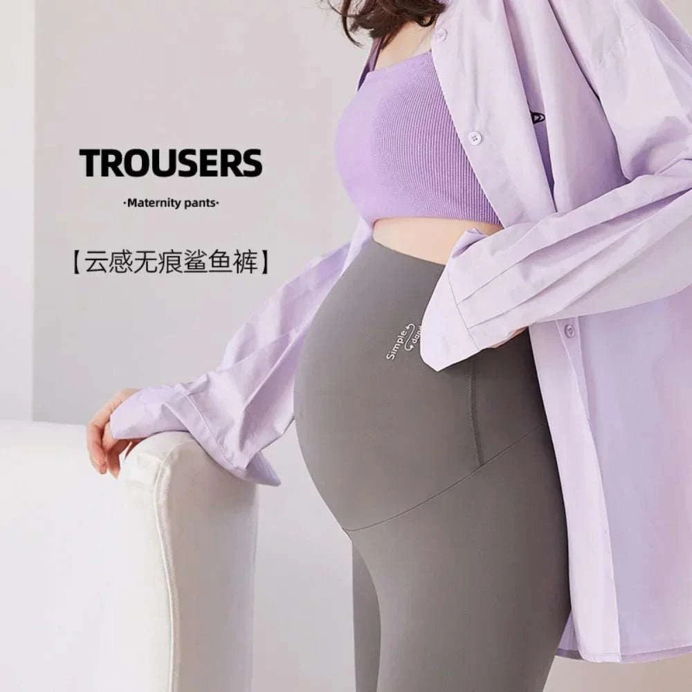 pregnant women Belly Support Knitted Leggins Body Shaper Trousers