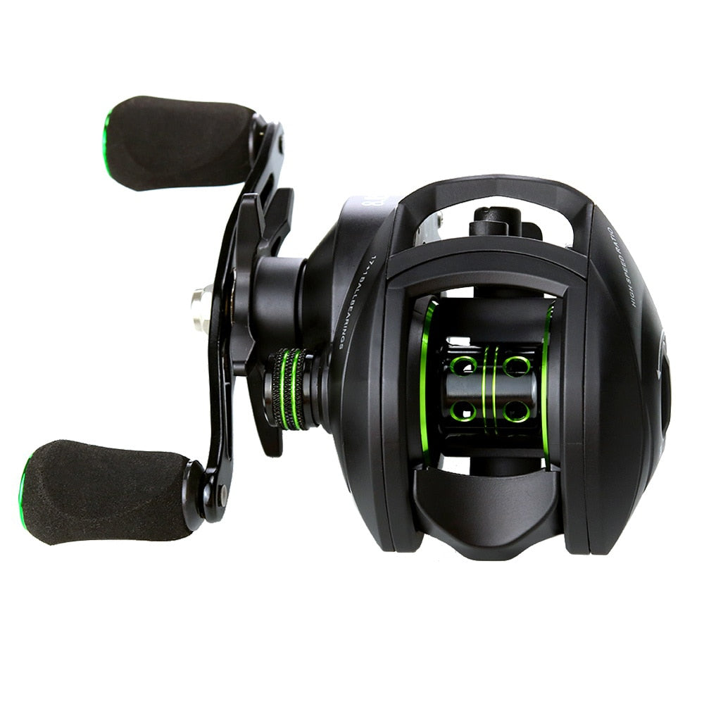 New  Baitcasting Reel High Speed 8:1:1 Gear Ratio 17+1BB Fresh Saltwater Magnetic Brake System Ultralight Fishing ReeL 2000 Seri - RY MARKET PLACE