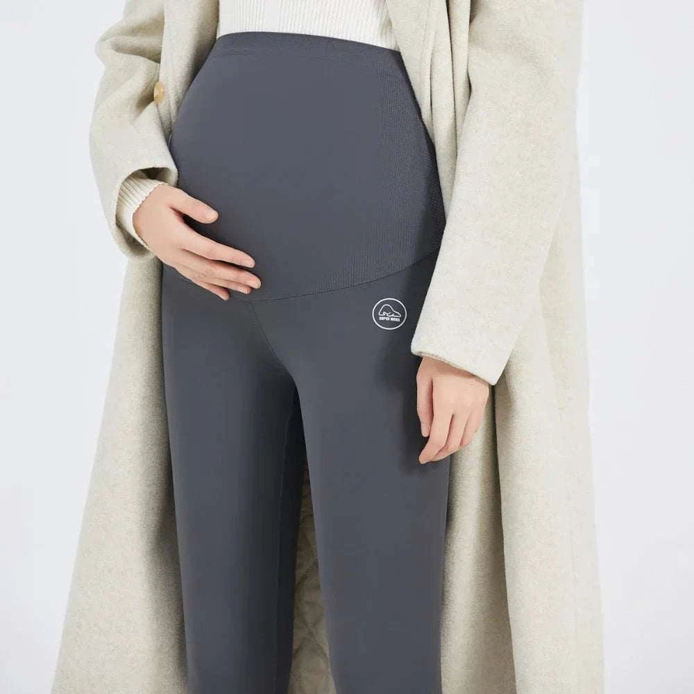pregnant women Belly Support Knitted Leggins Body Shaper Trousers