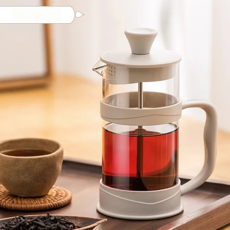 GIANXI Hand Press Coffee Machine Home Brewing Coffee Press Tea Filter Coffee Machine Hand Pot multi-function Filter