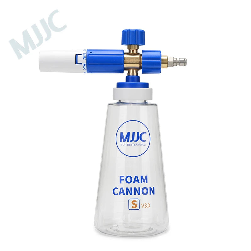 MJJC Foam Cannon S V3.0 with One Quarter 1/4″ Quick Connector Connection Fitting Foam Generator Karcher K Series Car Washer