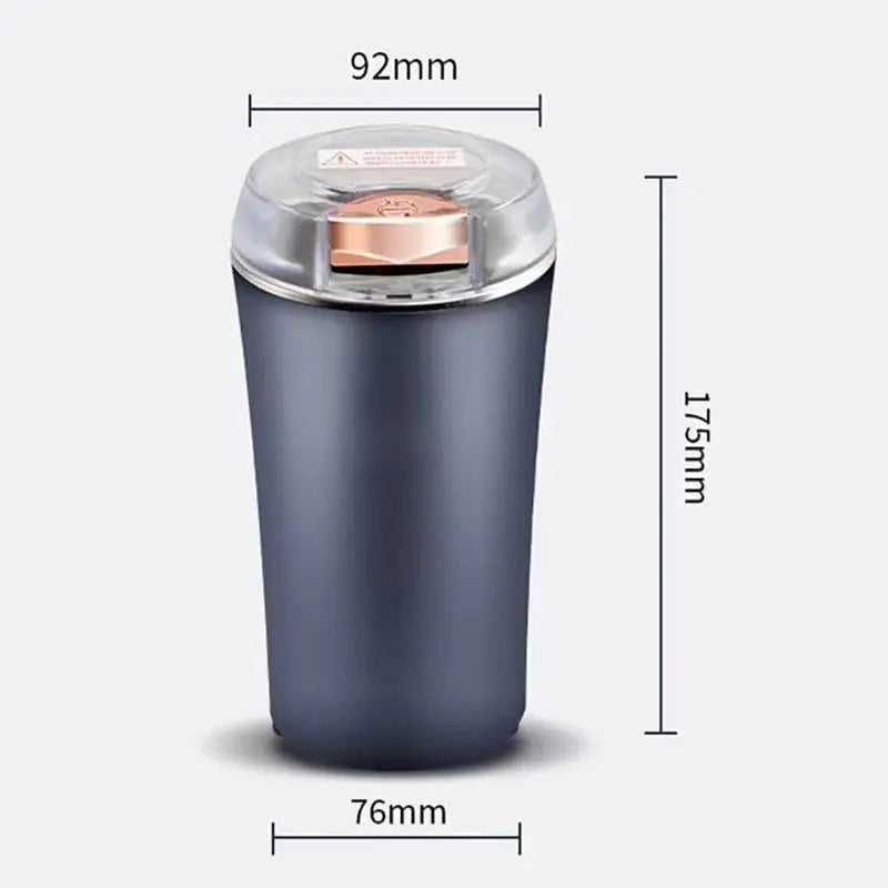 Portable Grinder Spices Nuts Grains Powder Crusher Mini stainless steel Electric Coffee Bean Grinder Herbs Salt Pepper