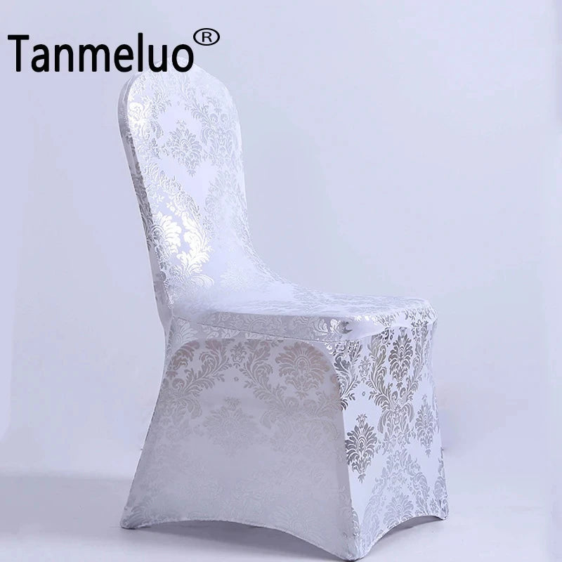 Gold Silver Wedding Chair Covers