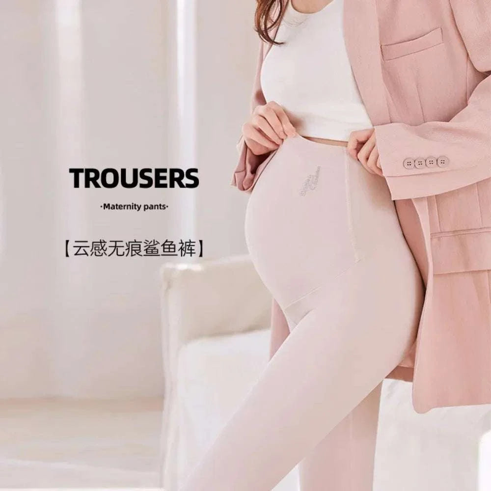 pregnant women Belly Support Knitted Leggins Body Shaper Trousers