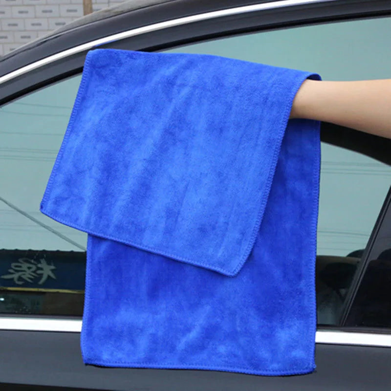 Microfiber Towels for Car Cleaning Soft Fast Drying Auto Detailing Polishing Cloth Household Car Care Hemming Towel Duster Rags