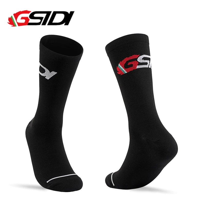 Gsidi New Cycling Socks High Quality Compression Men  Bike Outdoor Women Running Professional Sports Running