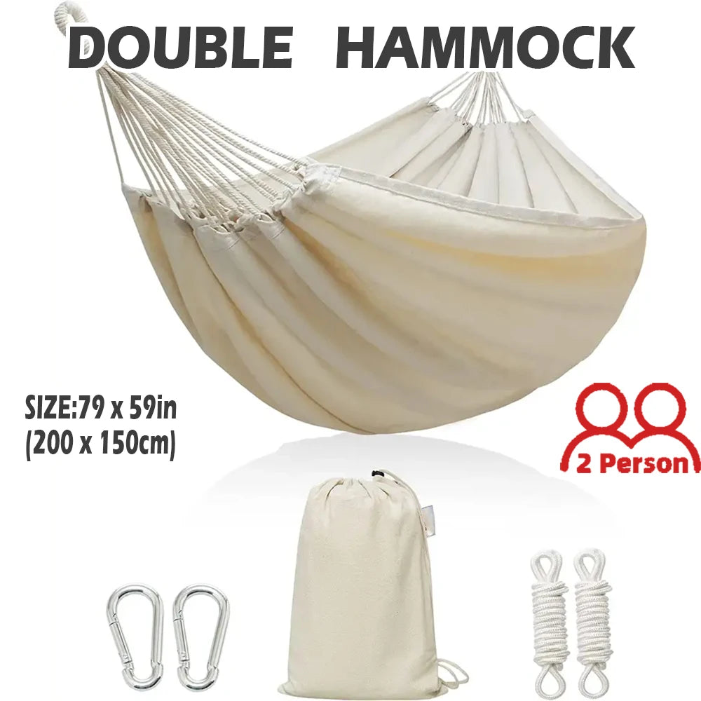 Hanging Tourist Touristic Hammocks Outdoors Double Garden Swings Struxture Beaches For Women's Cheap Camping Hammocks Leisure