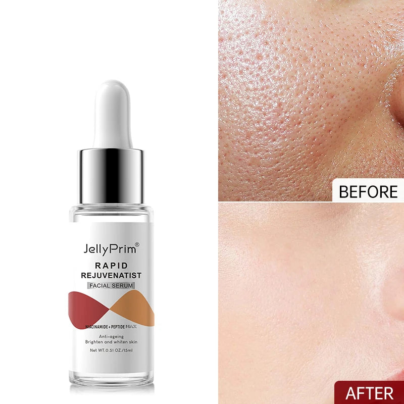 Niacinamide Serum Dark Spot Remover Face Serum Whitening For Glowing Pore Shrinking Hyaluronic Acid Collagen Facial Skin Care