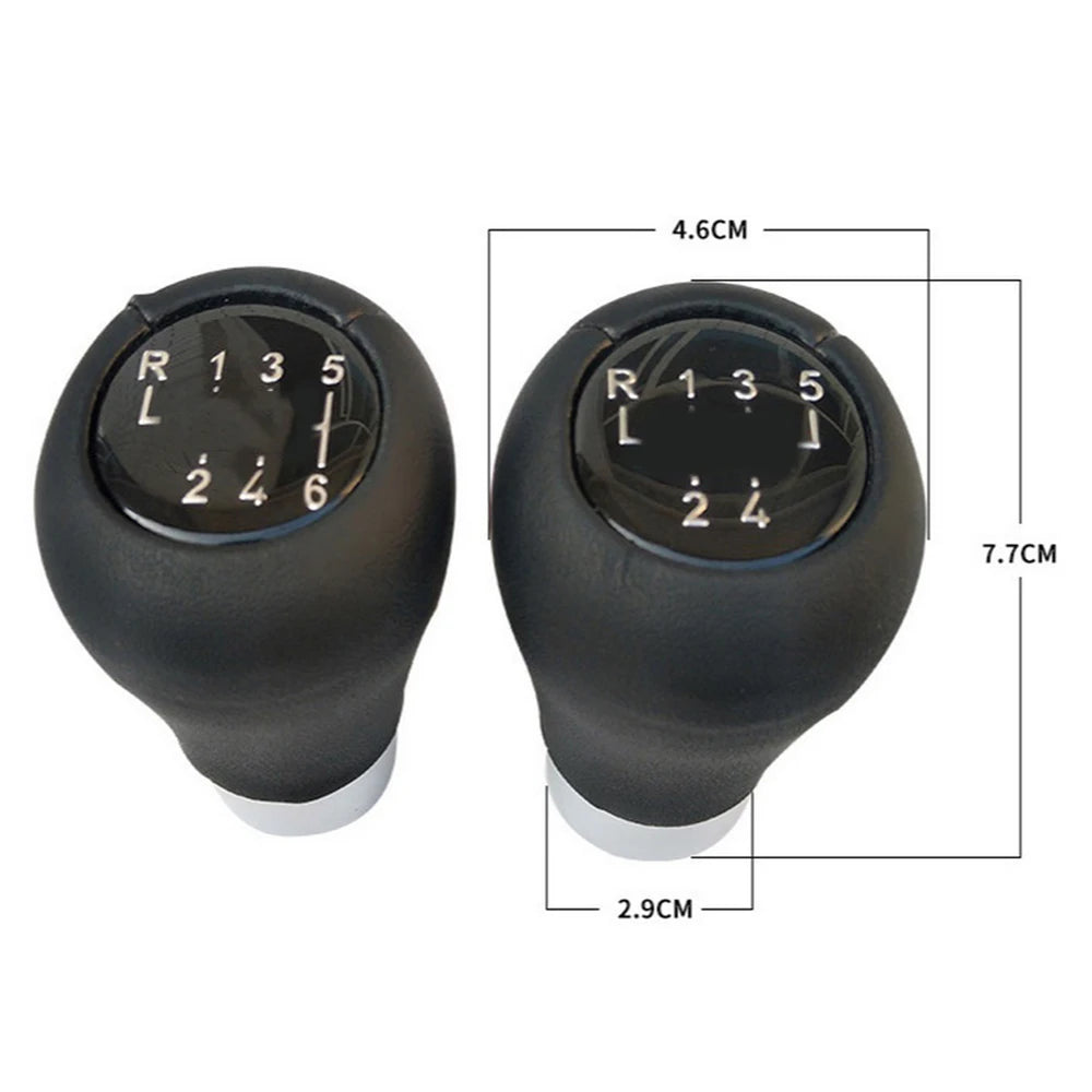 1PC M5/6 Speed Gear Shift Knob For BMW 5 7 Series M E36 E46 E34 Gear Shift Stereo Lever Handball Joystick Knob Car Accessories