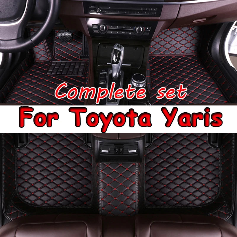 Car Floor Mats For Toyota Yaris Cross Yarisu Kurosu XP210 2021 2022 2023 Waterproof Pads Car Accessories 2012