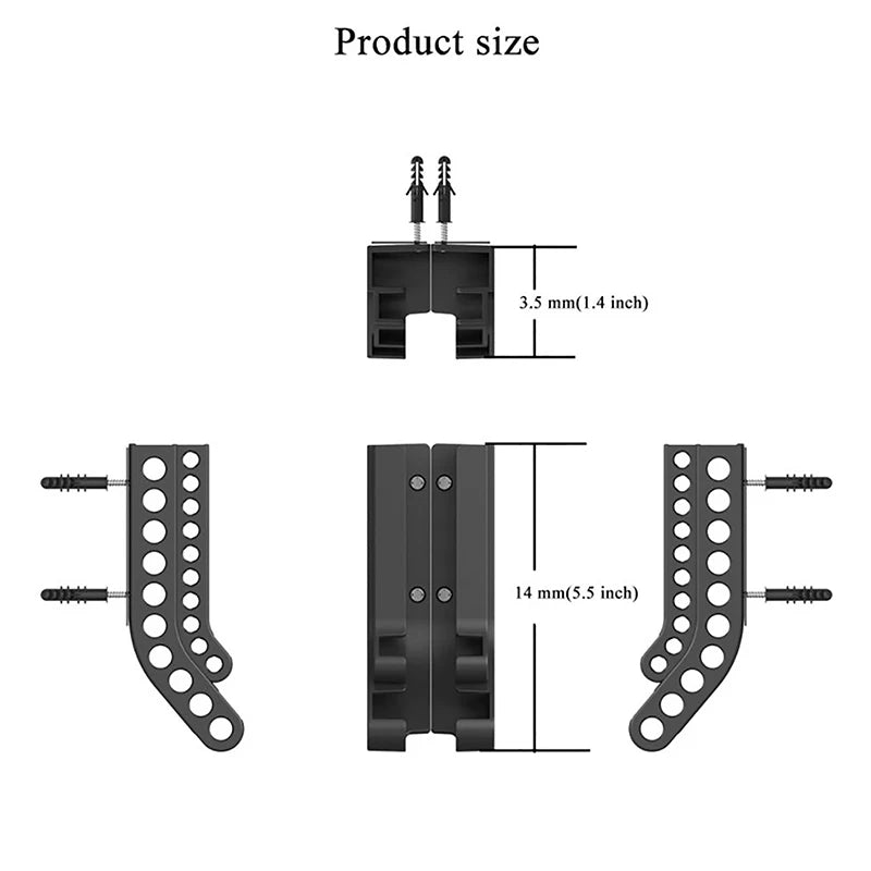 Battery Storage Organizer Combo Battery Organizer Storage Holder Small Battery Keeper Wall Holder Battery Dispenser Holder